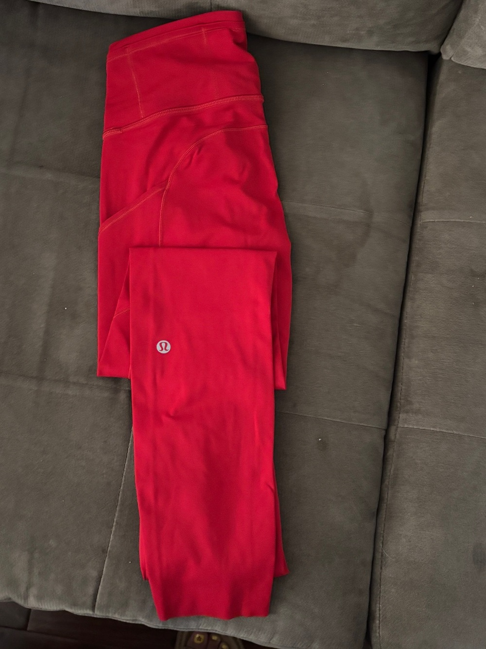 lululemon athletica Red High-Rise Leggings